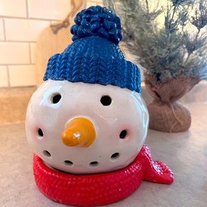 Hallmark vintage snowman head